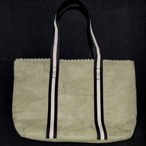 Vintage Victoria's Secret suede type fabric.